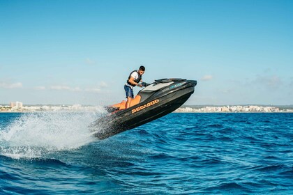 Mallorca: 25-minutters utflukt med vannscooter på stranden i Palma