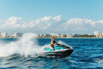 Mallorca: 25-minutters jetski-udflugt til Palma-stranden