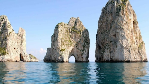 From Positano: Deluxe Private Tour of Capri by Sea and Land