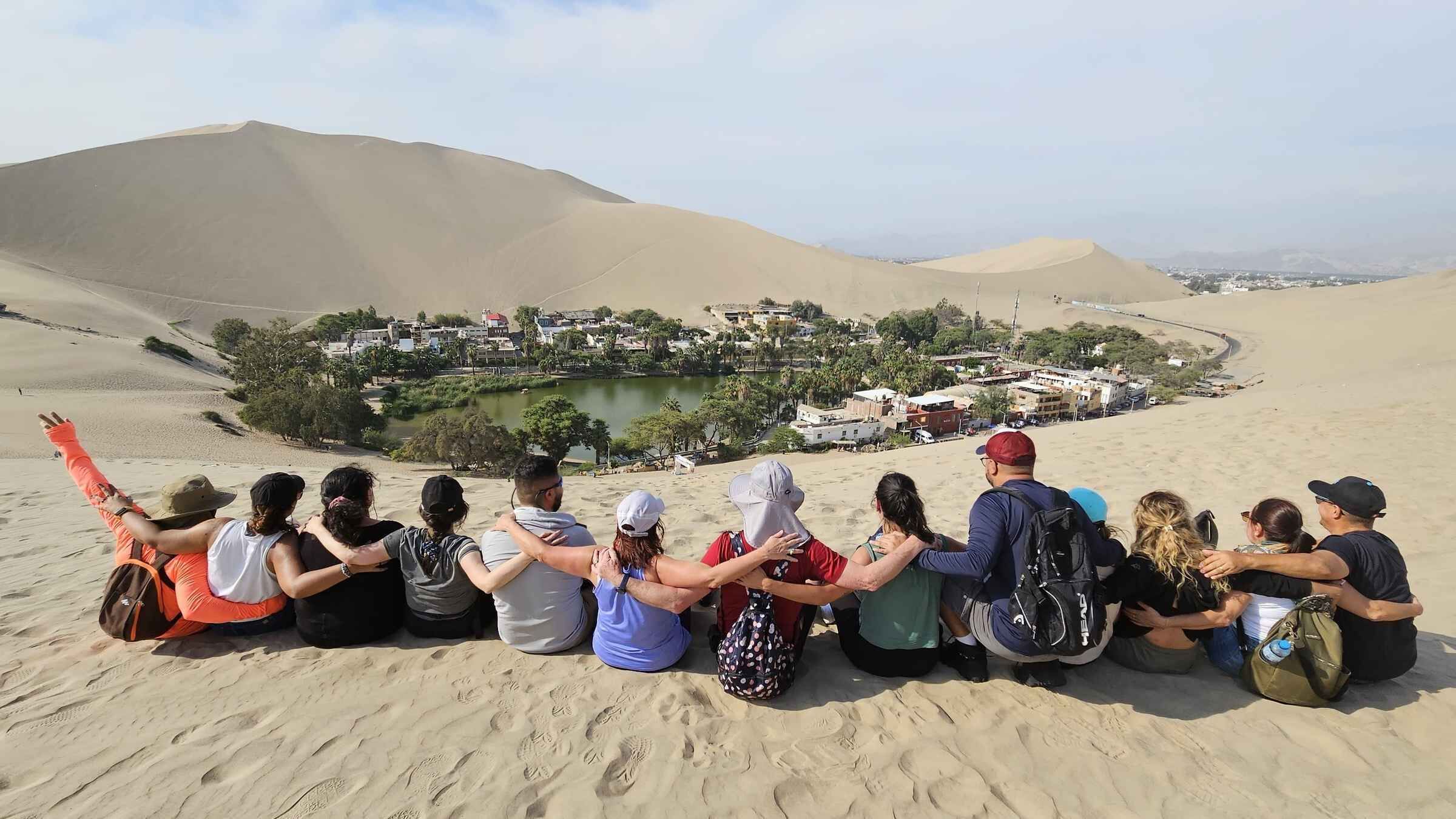 Från Lima: Dagsutflykt till Paracas, Ica och Oasis Huacachina