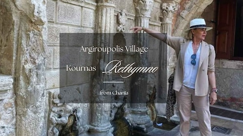 From Chania: Rethymno - Argiroupolis Village - Kournas Lake