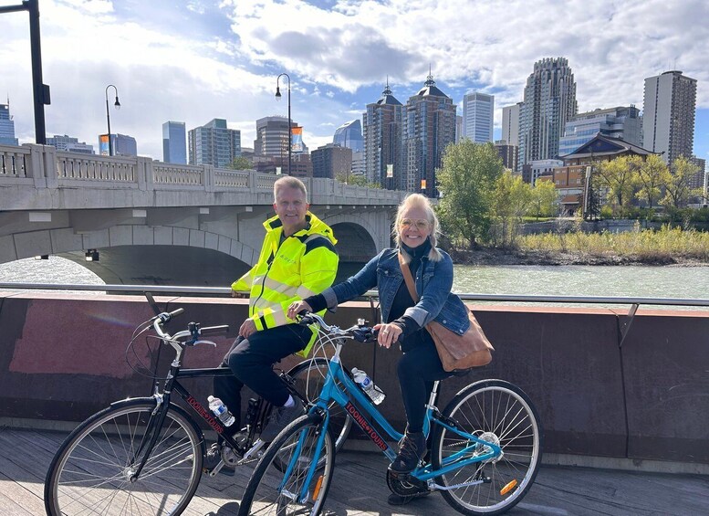Picture 5 for Activity Calgary: City Highlights and Bow River Bike Tour