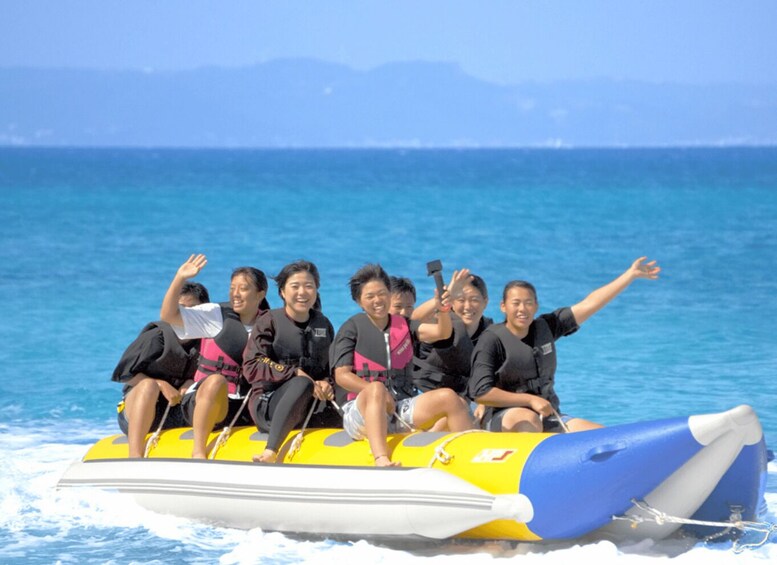 Recommended for families ♪3 types of marine sports with BBQ