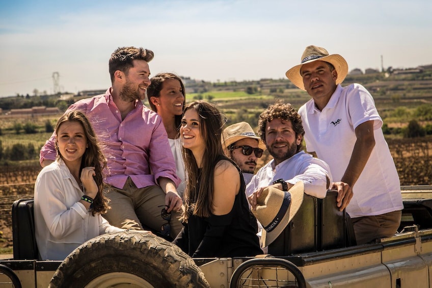 Wine & Cava with Tapas & 4WD Vineyards Experience