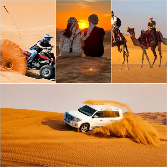 Doha: Desert Safari, Camel Ride, Dune Bashing and Inland Sea