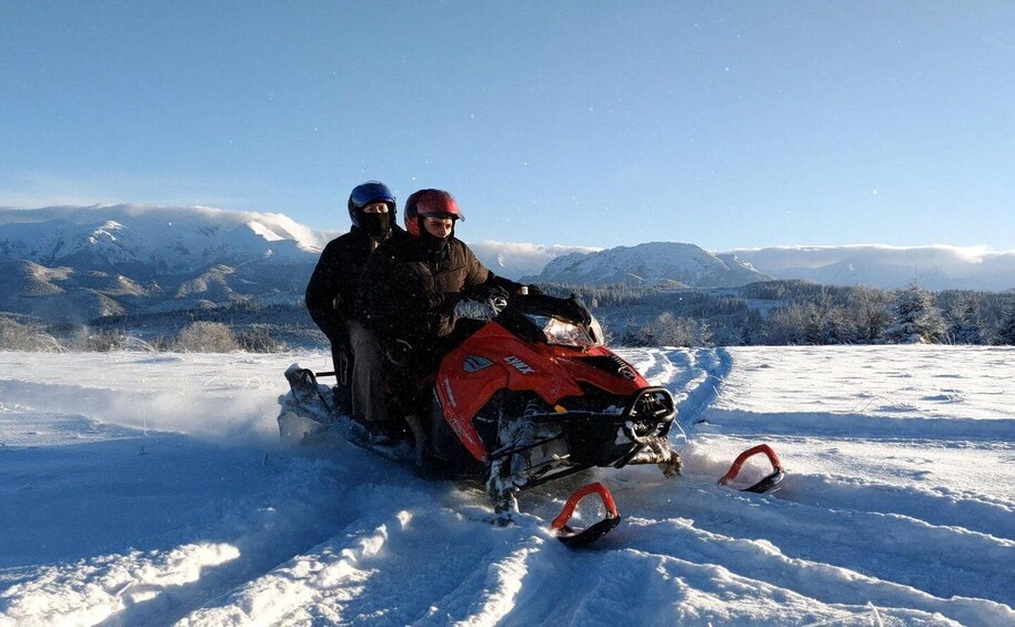 Picture 1 for Activity From Krakow: Snowmobile Adventure with Thermal Pools Visit