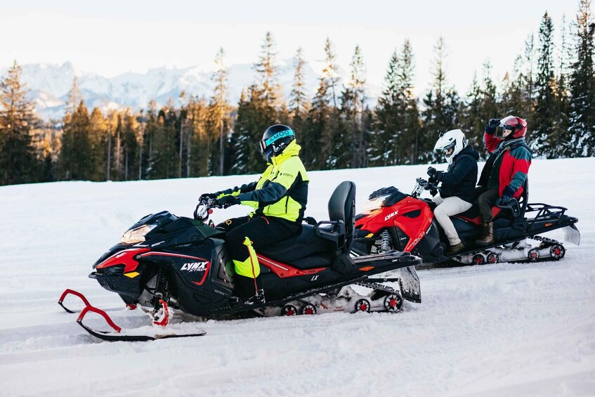 Picture 7 for Activity From Krakow: Snowmobile Adventure with Thermal Pools Visit