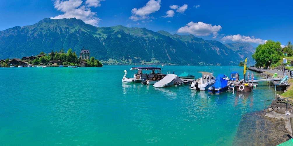 Picture 10 for Activity From Zurich: Crash Landing On You Locations in Interlaken
