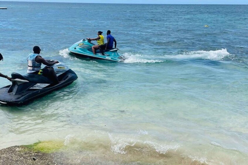 Montego Bay: Private Jet Ski and ATV Exploration