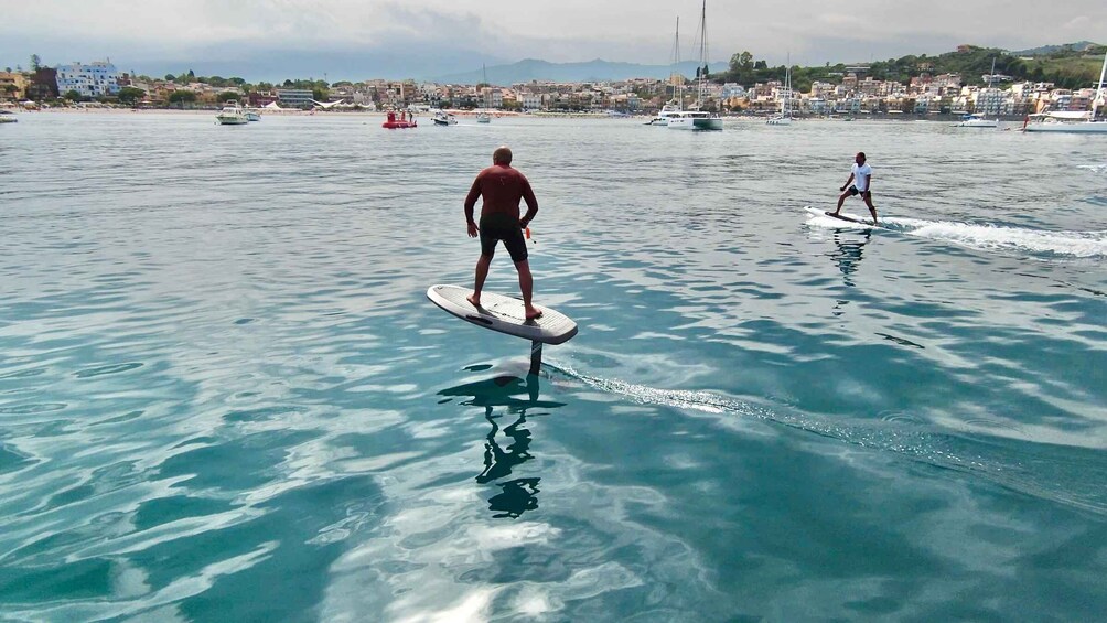 Picture 2 for Activity E-Foil Electric Fliteboard boat trip Taormina-Giardini