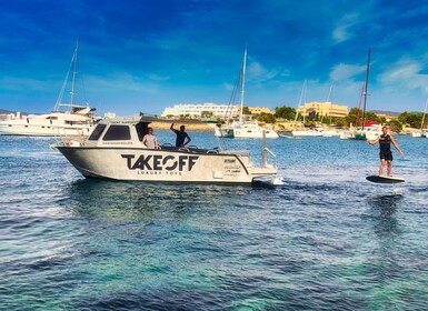 Ibiza : eFoil ou ESurf Expérience de bateau