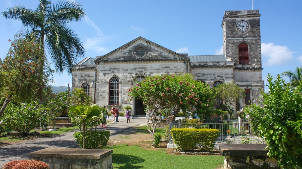 An aged building in South Coast Jamaica