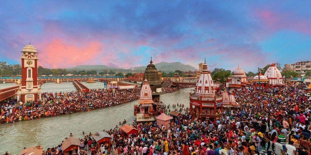 Picture 1 for Activity From Delhi: Private Day Trip to Haridwar and Rishikesh