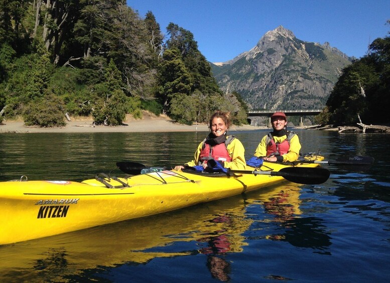 Bariloche: Half Day Kayak to Nahuel Huapi or Moreno Lakes