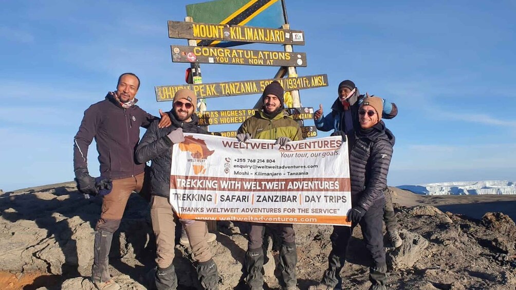 Mount Kilimanjaro 6Days 5Nights Trekking via Marangu Route