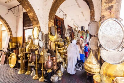 Casablanca : Souks traditionnels Shopping privé visite guidée