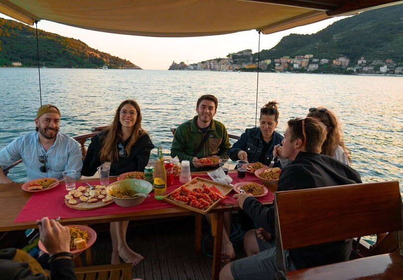 Picture 14 for Activity La Spezia: Sunset Cruise with Aperitif and Dinner