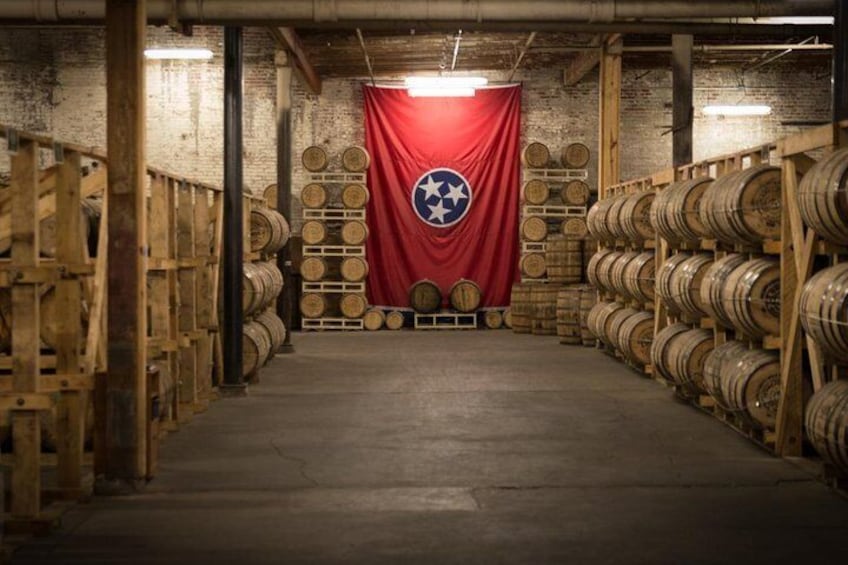 Bourbon Barrels at Nelson's