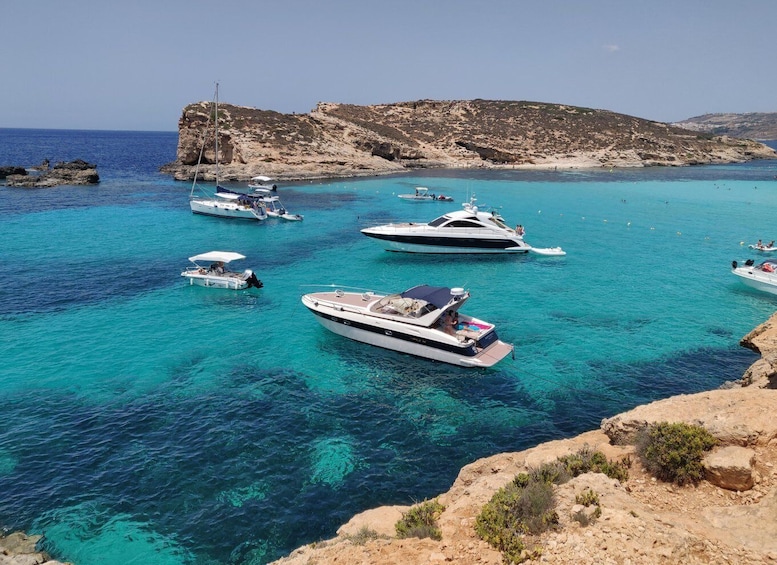 Picture 2 for Activity Full Day Private Boat Charter in Malta & Comino