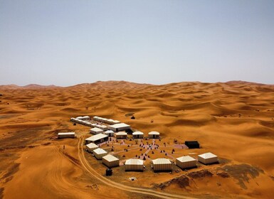 Merzouga: Desert Overnight In Luxury Tent & Sandboarding