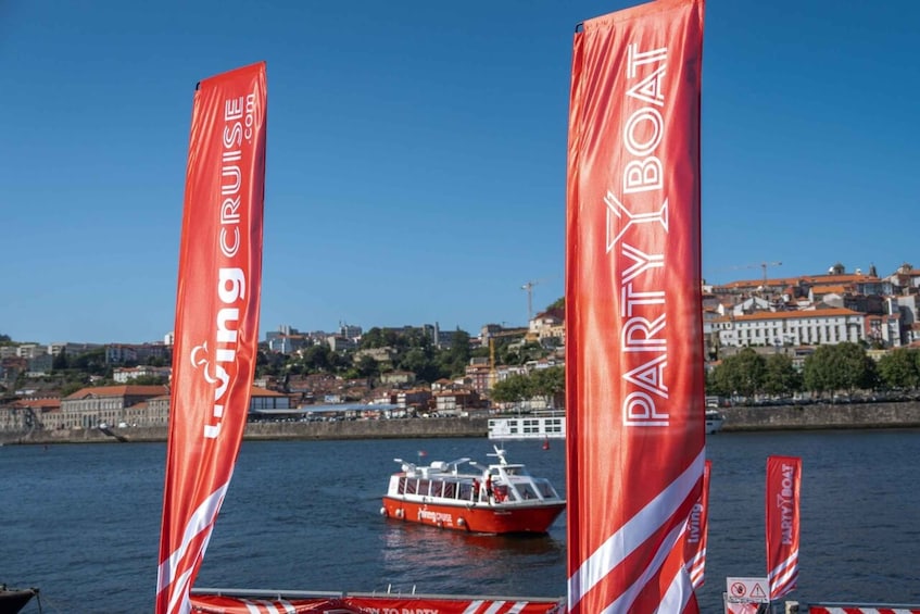 Picture 5 for Activity Porto: 6 Bridges Douro River Party Boat with Sunset Option