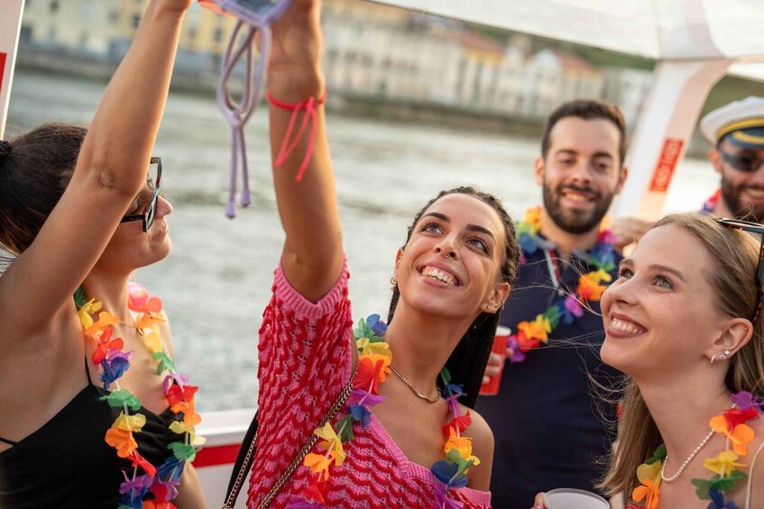 Picture 4 for Activity Porto: Douro River Party Boat with Sunset Option & 6 Bridges