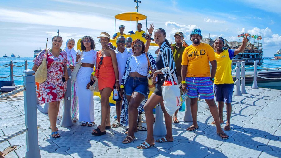 Zanzibar Reef and Beach Submarine blue adventure Tour