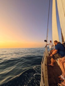 Key West: Vela Windjammer Champagne al tramonto