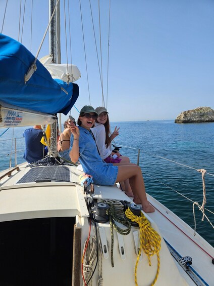 Picture 15 for Activity Cagliari: Devil's Saddle Sailboat Tour with Snorkeling