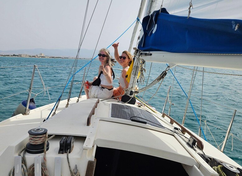 Picture 11 for Activity Cagliari: Devil's Saddle Sailboat Tour with Snorkeling