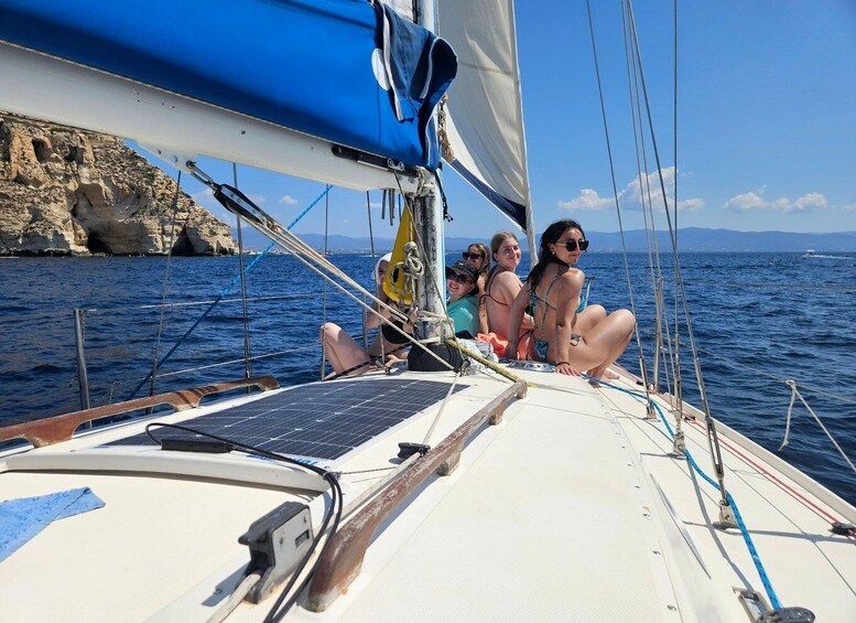 Picture 18 for Activity Cagliari: Devil's Saddle Sailboat Tour, Snorkeling and Drink