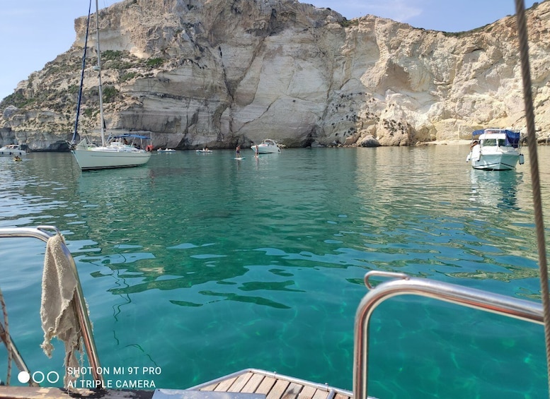Picture 4 for Activity Cagliari: Devil's Saddle Sailboat Tour with Snorkeling