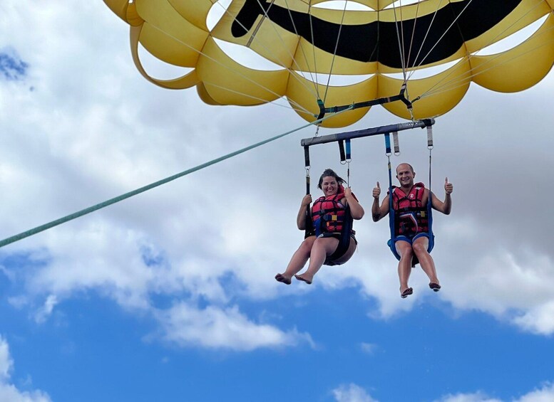 Picture 1 for Activity Cala Bona: Parasailing Experience