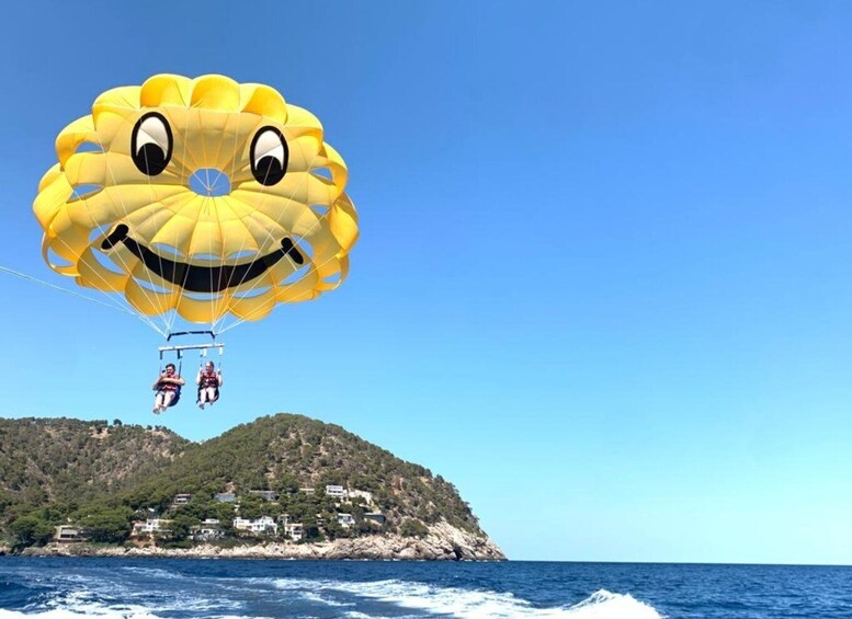 Picture 3 for Activity Cala Bona: Parasailing Experience