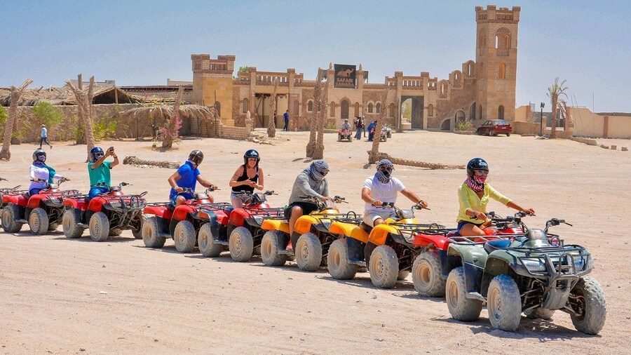 El Gouna: Morning Quad Bike & Camel Safari
