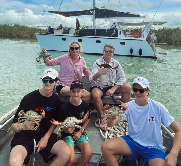 Picture 2 for Activity Broome: Mud Crabbing Boat Tour with Lunch and Transfers