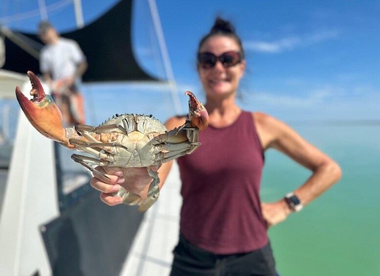 Picture 4 for Activity Broome: Mud Crabbing Boat Tour with Lunch and Transfers