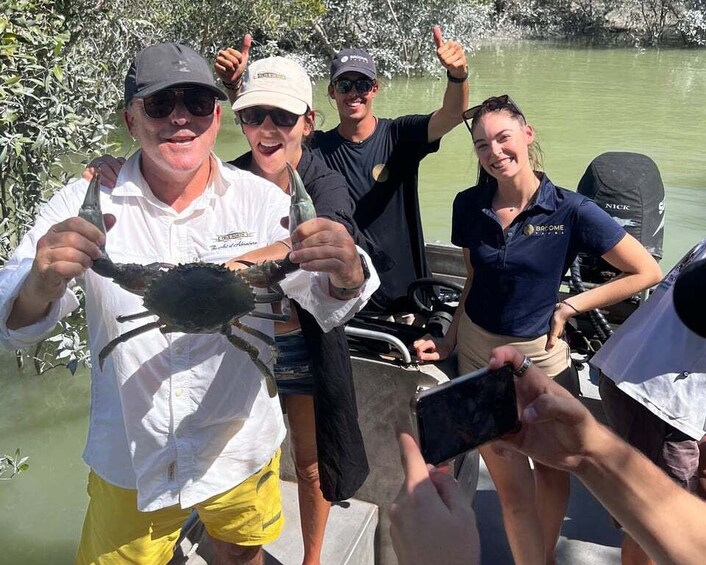 Picture 1 for Activity Broome: Mud Crabbing Boat Tour with Lunch and Transfers