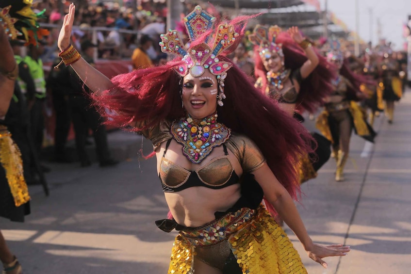 Picture 17 for Activity Barranquilla Carnival: Parade w/ Colombia Soccer Federation