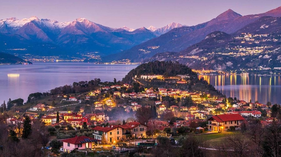 From Milan: Lake Como Cruise with Como Town & Bellagio Tour