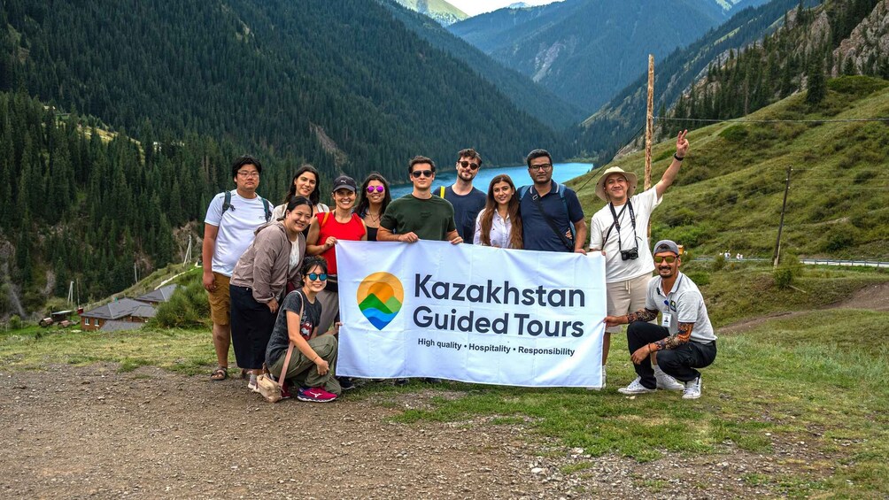 Picture 1 for Activity Almaty: Kolsai Kaindy Lakes & Canyons 2-Day Small-Group Tour