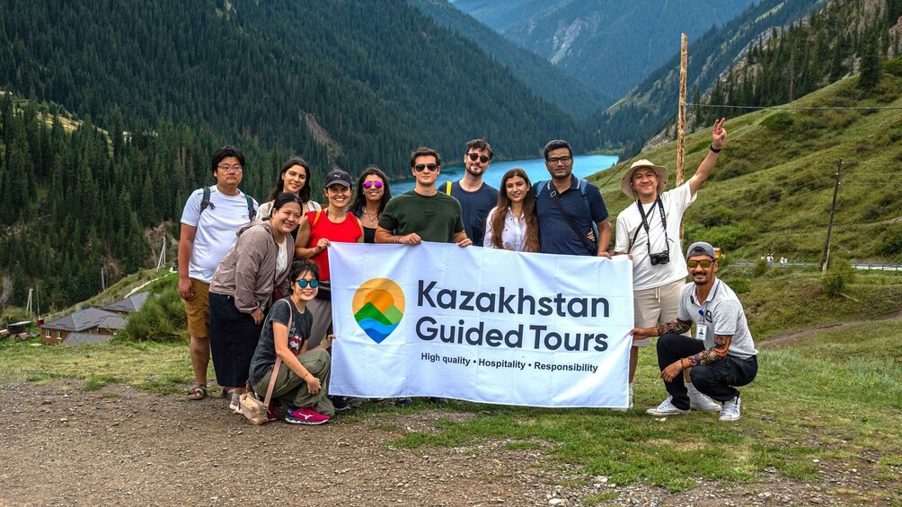 Picture 1 for Activity Almaty: Kolsai Kaindy Lakes & Canyons 2-Day Small-Group Tour