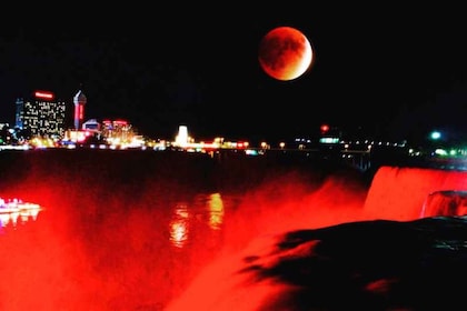 Niagara Falls, VS: Lichtshow en vuurwerkrondleiding per bus