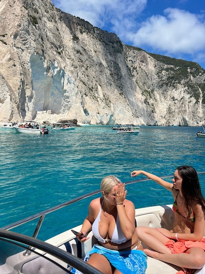 Picture 13 for Activity Zakynthos: Laganas Marine Park Speedboat Tour with Swimming