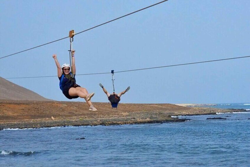 Picture 10 for Activity From Santa Maria: Sal island Zipline Experience