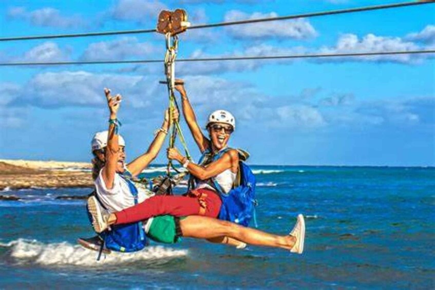 Picture 5 for Activity From Santa Maria: Sal island Zipline Experience