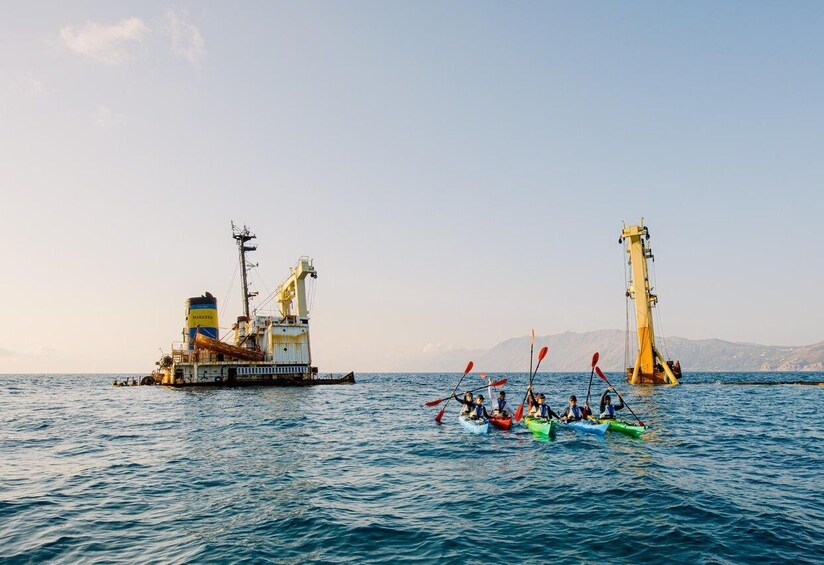 Picture 16 for Activity Kissamos: Sunset Kayak Tour to Shipwreck & Exclusive Beach