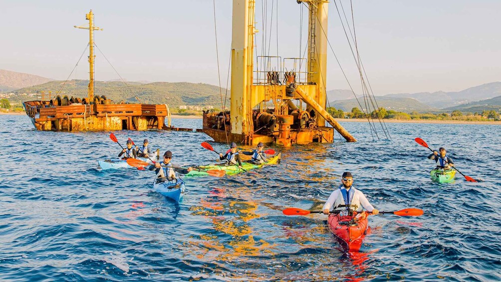 Picture 18 for Activity Kissamos: Sunset Kayak Tour to shipwreck & exclusive beach