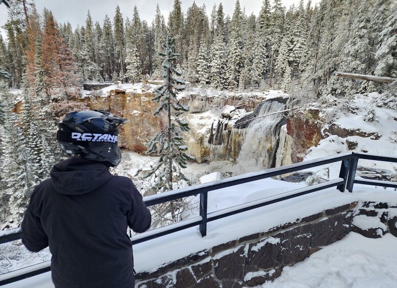 Picture 1 for Activity Bend: Guided Snowmobile Tours In National Volcanic Monument