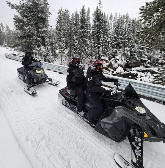 Picture 7 for Activity Bend: Guided Snowmobile Tours In National Volcanic Monument